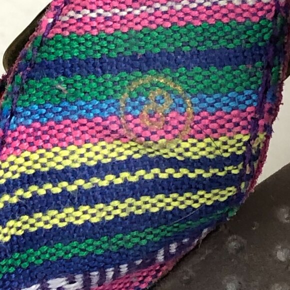 Skechers Women's Size 8 Outdoor Lifestyle Pink Purple Suede Slip On Sandals - Picture 13 of 14